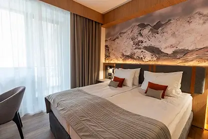 Cameră la Azuga Ski & Bike Resort