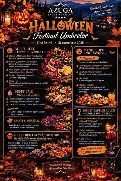 Oferta cazare munte Halloween Hotel Azuga 